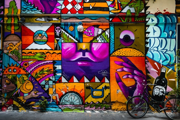 Multicultural neighborhood / market