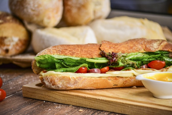 Artisan food hall / farmers market dish